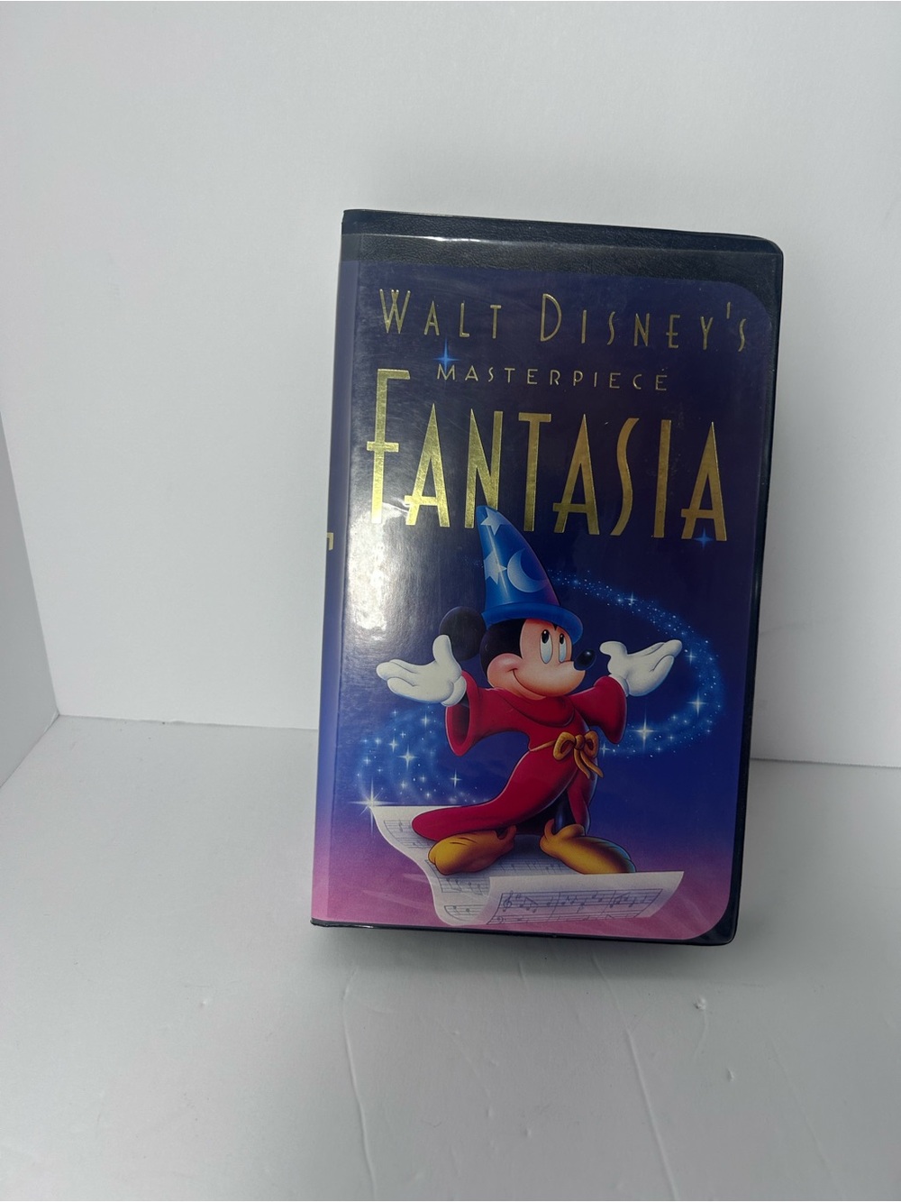 Disney Fantasia VHS with Blue, Red and Gold Artwork